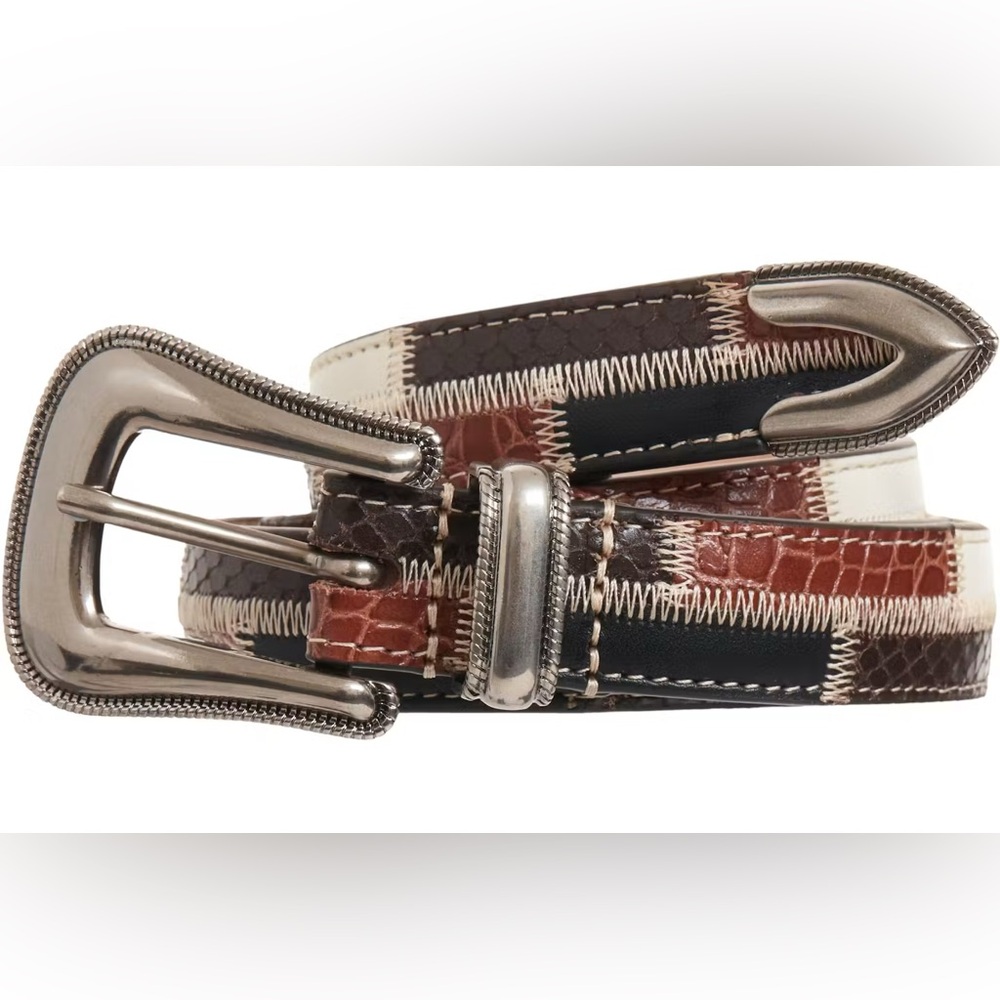 Supreme Multicolor Leather Belt